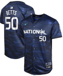 Mookie Betts National League Nike Youth 2023 MLB All-Star Game Limited Player Jersey - Royal