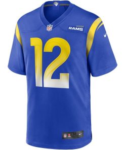 Alternative view of Van Jefferson Los Angeles Rams Nike Player Game Jersey - Royal