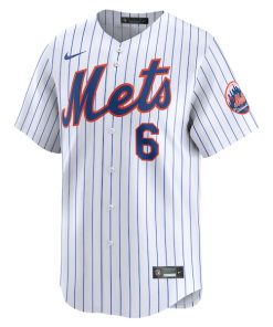 Alternative view of Starling Marte New York Mets Nike Home Limited Player Jersey - White