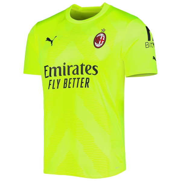 AC Milan Puma 2022/23 Replica Goalkeeper Jersey - Neon Green - Image 3
