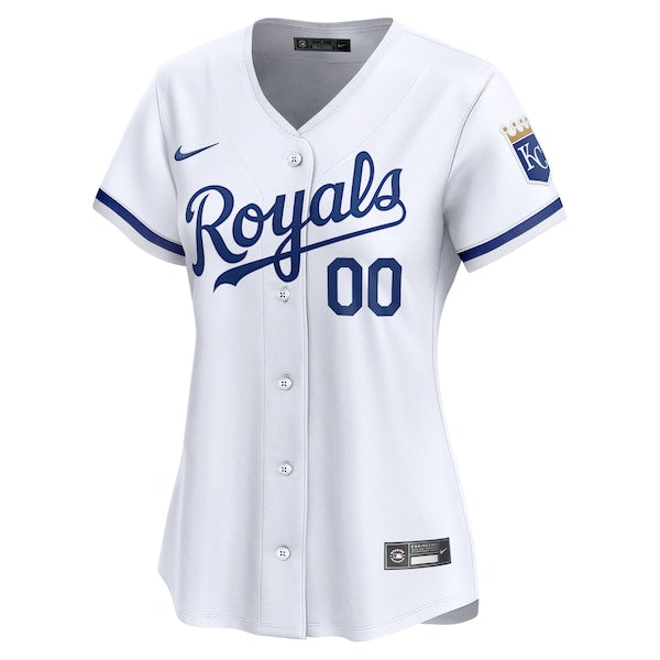 Kansas City Royals Nike Women's Home Limited Custom Jersey - White - Image 2