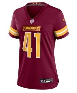 Alternative view of Colson Yankoff Washington Commanders Nike Women's  Game Jersey -  Burgundy