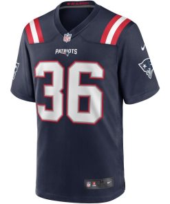 Alternative view of Lawyer Milloy New England Patriots Nike Game Retired Player Jersey - Navy