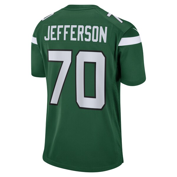 Quinton Jefferson New York Jets Nike Team Game Jersey - Gotham Green - Image 3