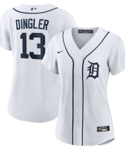 Dillon Dingler Detroit Tigers Nike Women's Home Replica Jersey - White