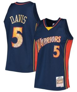 Baron Davis Golden State Warriors 2006/07 Hardwood Classics NBA 75th Anniversary Diamond Swingman Jersey - Royal