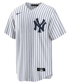 Alternative view of Jonathan Lo¨¢isiga New York Yankees Nike Home Replica Jersey - White