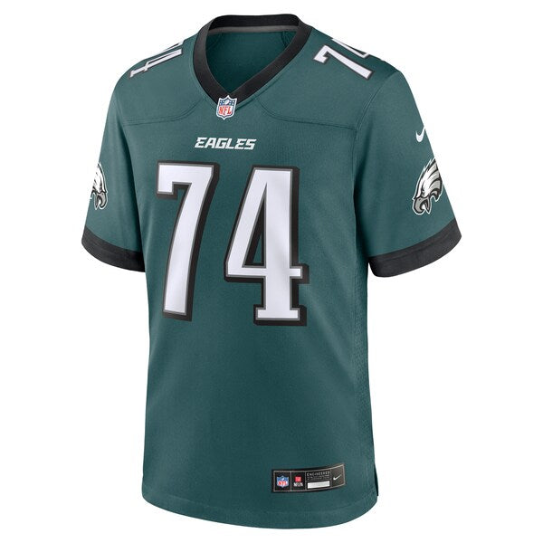 Fred Johnson Philadelphia Eagles Nike Team Game Jersey - Midnight Green - Image 2