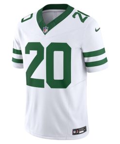 Alternative view of Breece Hall New York Jets Nike Vapor F.U.S.E. Limited Jersey - White
