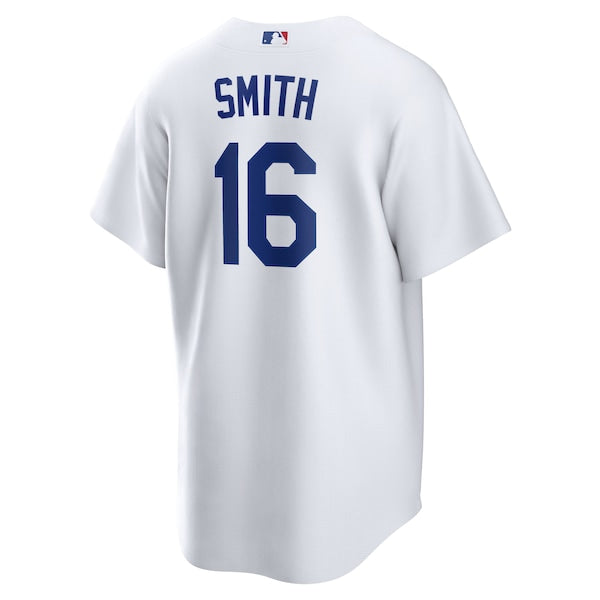 Will Smith Los Angeles Dodgers Nike Home Official Replica Player Jersey - White - Image 3