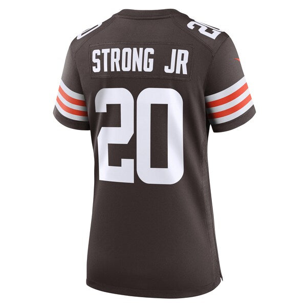 Pierre Strong Jr. Cleveland Browns Nike Women's Game Jersey - Brown - Image 3