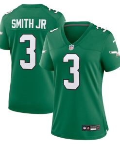 Nolan Smith Philadelphia Eagles Nike Women's Alternate Game Jersey - Kelly Green