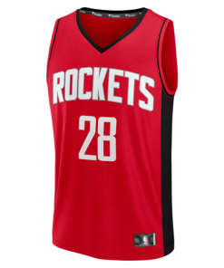 Alternative view of Alperen ?eng¨¹n Houston Rockets  Fast Break Replica Jersey - Red - Icon Edition