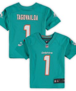 Tua Tagovailoa Miami Dolphins Nike Toddler Game Jersey - Aqua