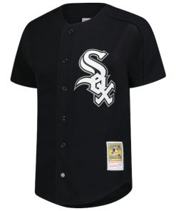 Alternative view of Mark Buehrle Chicago White Sox  Authentic Batting Practice Jersey - Black