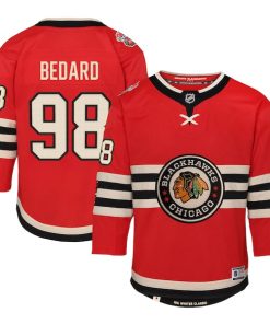 Connor Bedard Chicago Blackhawks Preschool 2025 NHL Winter Classic Premier Player Jersey - Red