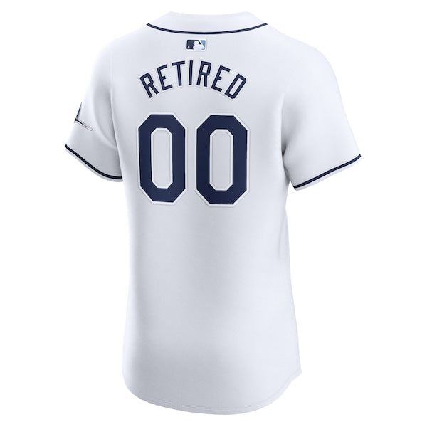 Tampa Bay Rays Nike Home Elite Pick-A-Player Retired Roster Jersey - White - Image 3