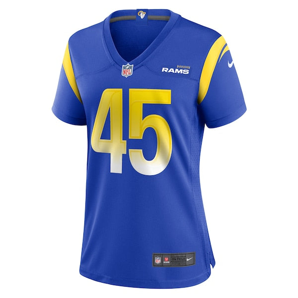 Neal Johnson Jr Los Angeles Rams Nike Women's Game Jersey - Royal - Image 2