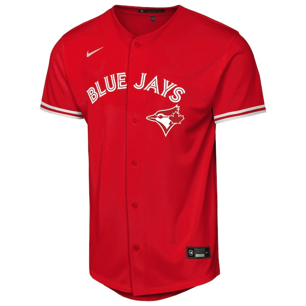 Toronto Blue Jays Nike Youth Canada Day Replica Jersey - Red - Image 2