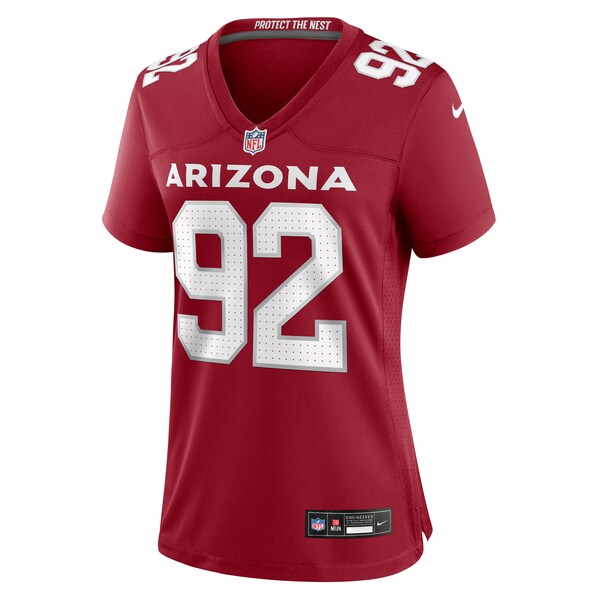 Bilal Nichols Arizona Cardinals Nike Women's Game Jersey - Cardinal - Image 3