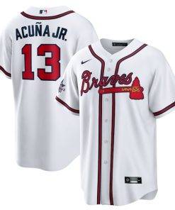 Ronald Acu?a Jr. Atlanta Braves Nike Youth 2025 MLB All-Star Game Home Replica Player Jersey - White