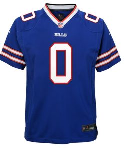 Alternative view of Keon Coleman Buffalo Bills Nike Youth Team Game Jersey - Royal