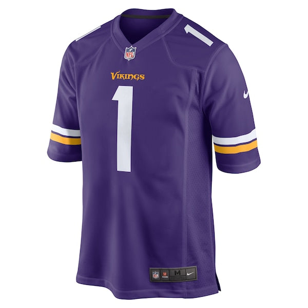 Shaquill Griffin Minnesota Vikings Nike Team Game Jersey - Purple - Image 2