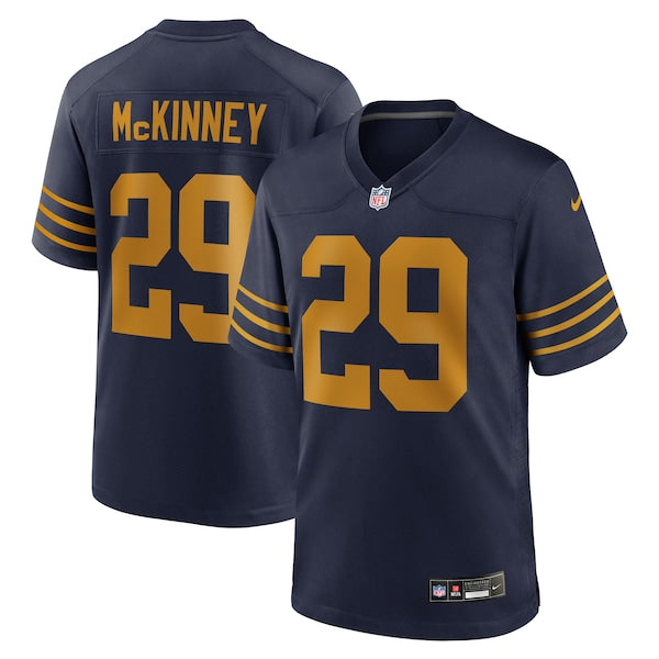 Xavier McKinney Green Bay Packers Nike The 1923 Classic Game Jersey - Navy