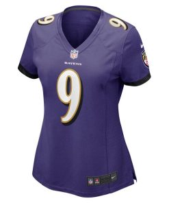 Alternative view of Steve McNair Baltimore Ravens Nike Women's Game Retired Player Jersey - Purple