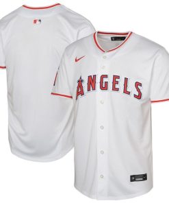 Los Angeles Angels Nike Youth Home Limited Baseball Jersey - White