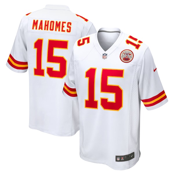 Patrick Mahomes Kansas City Chiefs Nike Game Jersey - White/Red - Image 2