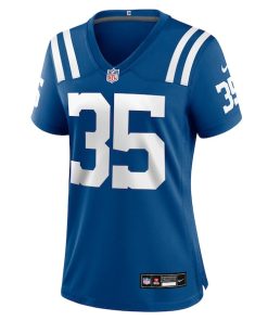 Alternative view of Johnathan Edwards Indianapolis Colts Nike Women's Team Game Jersey -  Royal