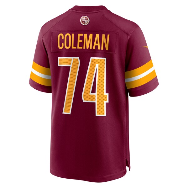 Brandon Coleman Washington Commanders Nike Game Jersey - Burgundy - Image 4