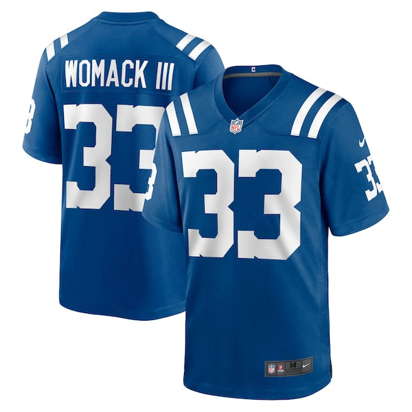 Samuel Womack III Indianapolis Colts Nike Game Jersey - Royal