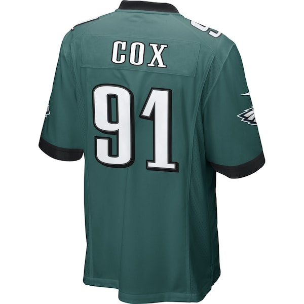 Fletcher Cox Philadelphia Eagles Nike Game Jersey - Midnight Green - Image 3