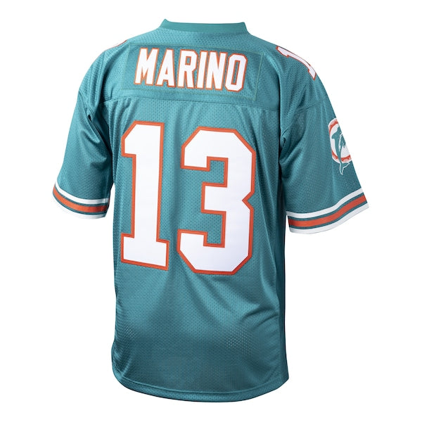 Dan Marino Miami Dolphins 1994 Authentic Throwback Retired Player Jersey - Aqua/White - Image 4