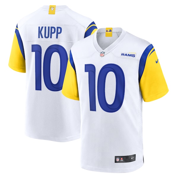 Cooper Kupp Los Angeles Rams Nike Alternate Player Game Jersey - White/Cream - Image 2