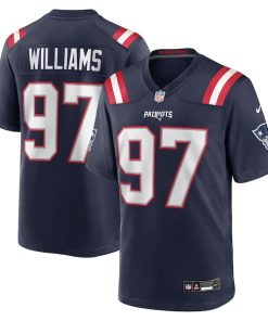 Milton Williams New England Patriots Nike Game Player Jersey - Navy
