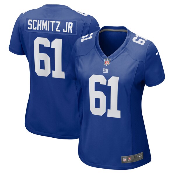 John Michael Schmitz Jr. New York Giants Nike Women's Game Jersey - Royal - Image 2