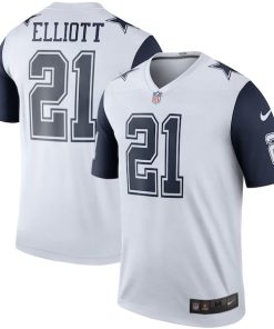 Ezekiel Elliott Dallas Cowboys Nike Color Rush Legend Player Jersey - White
