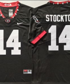 Gunner Stockton NCAAGeorgia Bulldogs Nike Vapor Limited Jersey