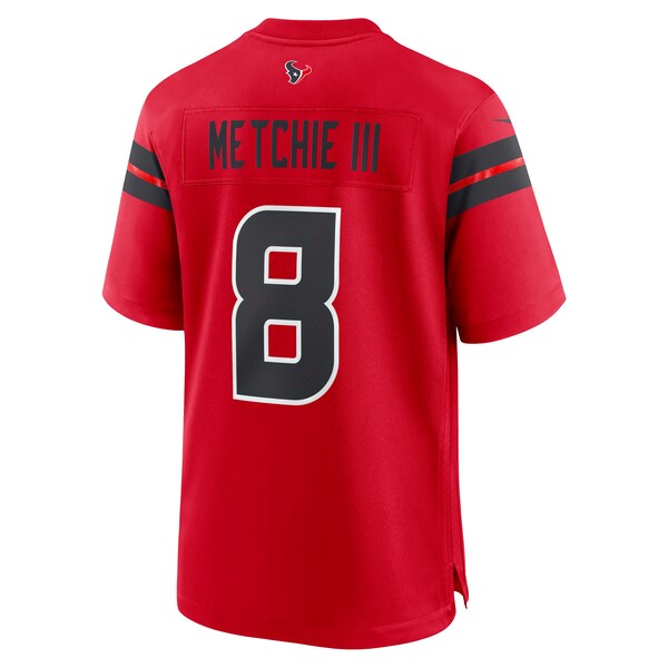 John Metchie III Houston Texans Nike Alternate Game Jersey - Red/White/Navy - Image 8