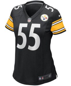 Alternative view of Devin Bush Pittsburgh Steelers Nike Women's Player Jersey - Black