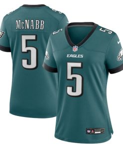 Donovan McNabb Philadelphia Eagles Nike Women's Team Retired Game Jersey - Midnight Green