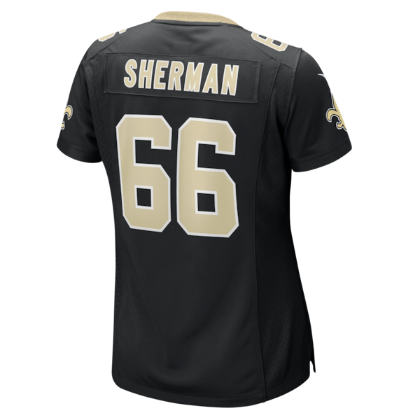 William Sherman New Orleans Saints Nike Women's Team Game Jersey - Black - Image 3