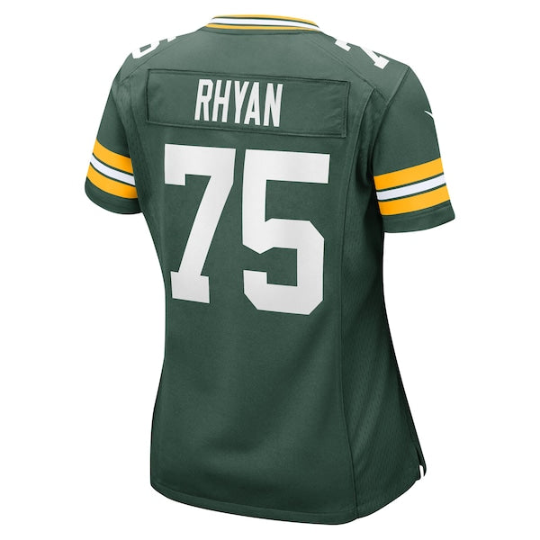 Sean Rhyan Green Bay Packers Nike Women's Player Game Jersey - Green - Image 3