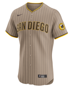 Alternative view of Fernando Tatis Jr. San Diego Padres Nike Alternate Elite Player Jersey - Sand