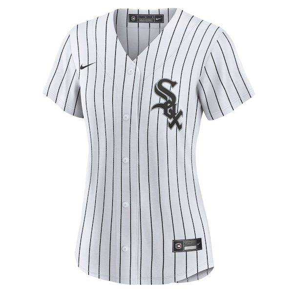 Eloy Jimenez Chicago White Sox Nike Women's Home Replica Player Jersey - White - Image 2
