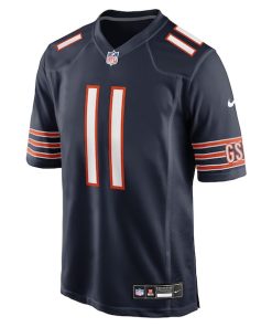 Alternative view of Case Keenum Chicago Bears Nike Team Game Jersey -  Navy