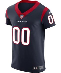 Alternative view of Houston Texans Nike Vapor Untouchable Elite Custom Jersey - Navy